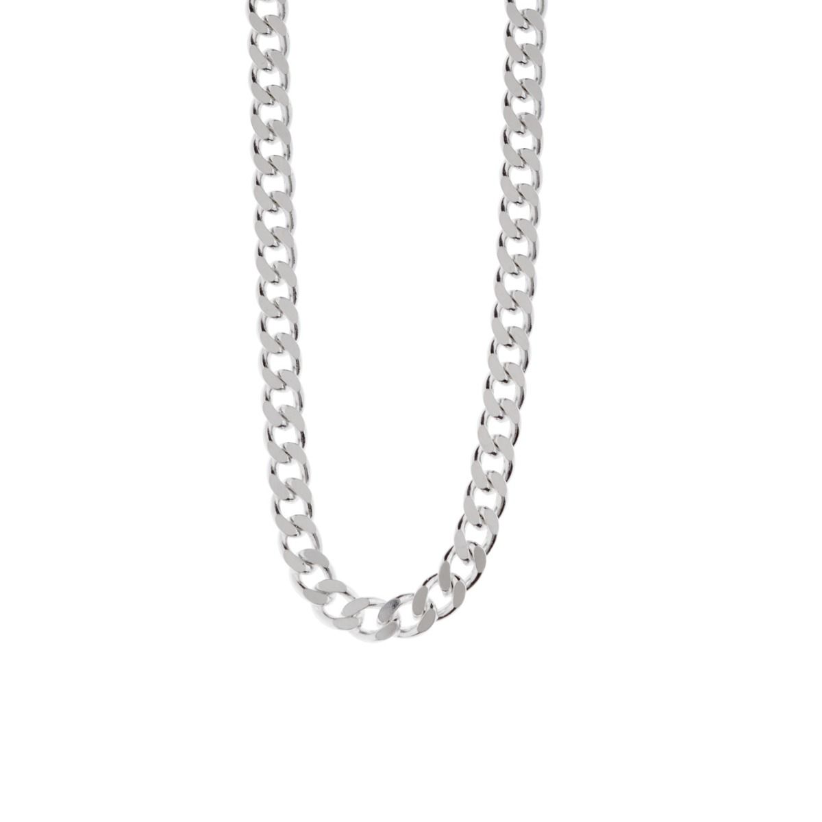 3.6mm Silver Cuban Chain